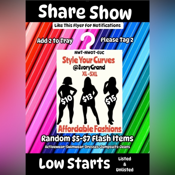 Notification Flyer ❤️ LIKE ❤️FOLLOW ❤️SHARE ❤️JOIN US - Picture 12 of 16